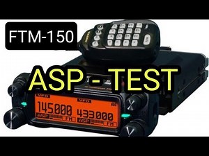 ASP & SDX Test - Yaesu FTM-150 (auto)