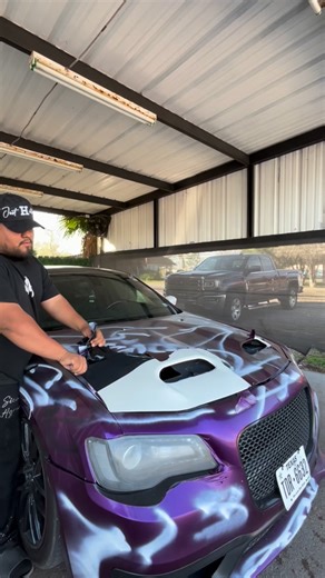 Gilbert Diaz Jr. on Instagram: "Unwrapping my Chrysler 300 #Srt #hellcat #300 #mopar"