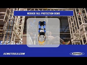 Werner Fall Protection System Demo at World of Concrete 2025