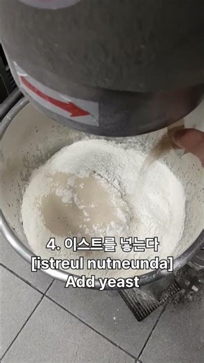 🇰🇷 Korean Dough Making Steps | Hotteok Batter Process
