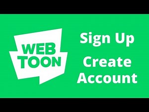 Create Webtoon Account | Sign up Webtoon | www.webtoon.com