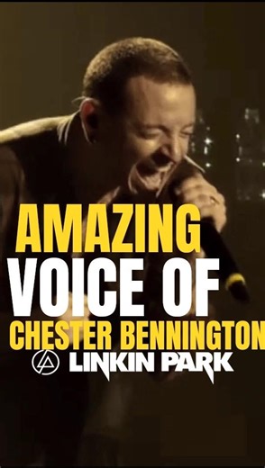 The Amazing Voice of CHESTER BENNINGTON| LINKIN PARK #linkinpark #shorts