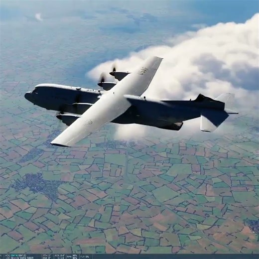 C-130 Raid Drops MOABs Over WWII Germany #DCS #DCSWorld