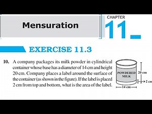 Exercise 11.3 Q10 Mensuration Class 8 | Ncert Maths 8th ex 11.3 Q10 | Ex 11.3 Q10 class 8