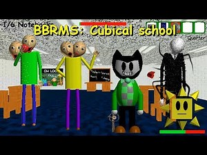 Baldi's basic random maps series: Cubical school map (Baldi's basic custom map)
