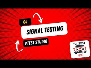 04 Signal Testing in vTEST Studio