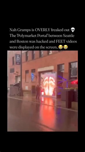 @peter.laughs | The post features a wildly entertaining viral clip from the @Polymarket Portal event — the groundbreaking live portal connecting Seattle... | Instagram