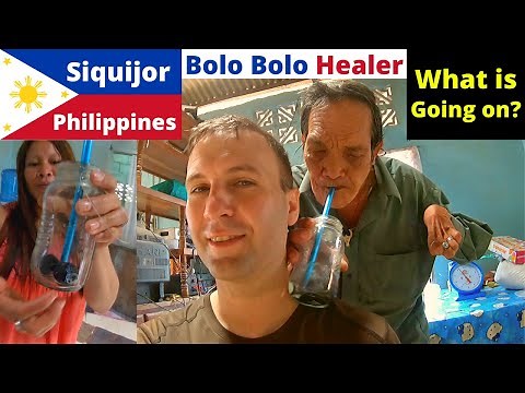 Bolo Bolo - Traditional Healing in Siquijor - PHILIPPINES (Before Lockdown)