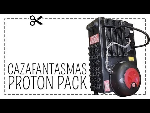 Mochila cazafantasmas fácil y económica