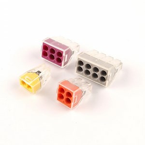 [Hot Item] Quick Wire Connector Mini Universal Compact Wiring Connector Connect Terminal Block Electrical LED Light Terminal Block