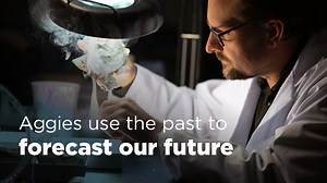 2.8K views · 49 reactions | Utah State University Geosciences Department's Ben Burger revealed causes of dinosaur extinction by testing ancient rock layers. His work with the Utah State University College of Science students at Utah State University Uintah Basin helps us predict future climate trends. Visit usu.edu/impact to see more impressive Aggies in action. | Utah State University | Facebook