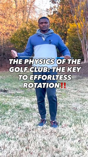 Reyhan Griffin | Golf Coach & Movement Scientist on Instagram: "WHAT IS THE PHYSICS OF A GOLF CLUB⁉️ In this latest yt video, I discuss the concept of why you shouldn’t be trying to rotate more to hit the golf ball better. Rather you need to be using the physics of the golf club more to create that rotation as a byproduct for effortless speed👌🏾 Looking at the make up of a golf club, you have the balance point, or center of mass of the golf club, in which we can crate torque on the club through