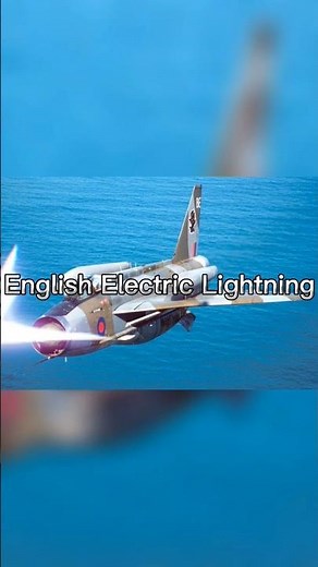 English electric lightning – the cold war jet that broke speed limits #jet ##london #youtube