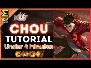4-Minute Chou Tutorial in the EXP Lane || (MLBB S37) 2025