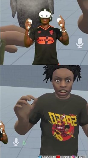 iShowSpeed Returns To VR CHAT