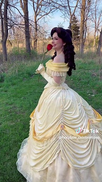 Disney Princess Belle Cosplay and Fairytale Celebrations