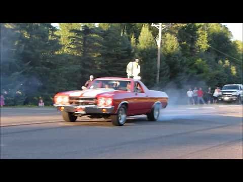 BURNOUTS- 2016-Northern Cruisers Car Club- BURNOUT-Leaving Car Show