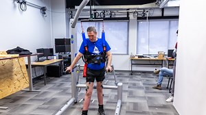 Spinal stimulation restored muscles wasted by rare genetic disorder