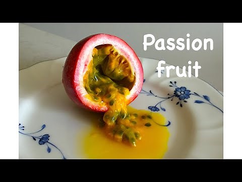 [Without opening]How to know when a passion fruit is ripe and sweet | How to eat a passion fruit