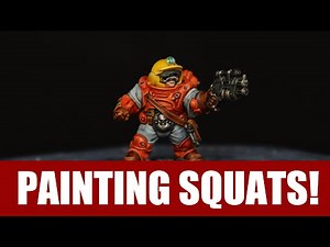 EASILY Paint Squats With Contrast