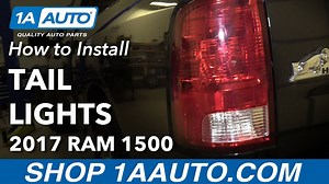 How to Install Replace Tail Lights 2013-18 Ram 1500