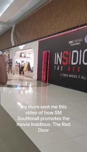 Creepy Video Promoting Insidious: The Red Door at SM Southmall