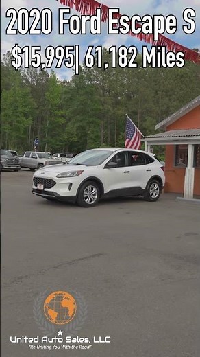 2020 Ford Escape S – Modern Compact SUV 🚙