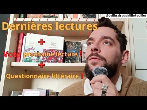 My latest reads + vote for my next read + literary quiz! It's huge 😉