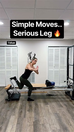 This Reformer Leg Series BURNS 🔥 | Glutes + Quads | Reformer #259