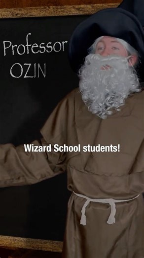 Your First Day at Wizard School #shorts #skit #comedy