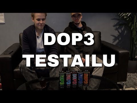 Maistoimme Kaikki DOP3-energiajuomat
