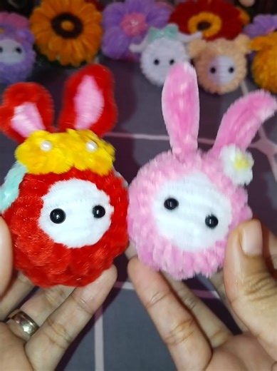 Fuzzy Wire Kawaii Keychain Making Tutorial