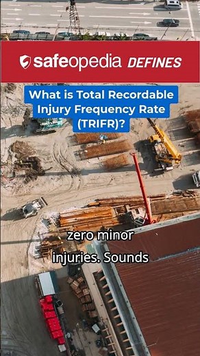 What is Total Recordable Injury Frequency Rate (TRIFR)?