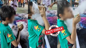 Fact Check: This boy DID NOT die after consuming dry ice! Here’s what happened
