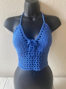 Gehäkeltes Crop Top - Etsy.de