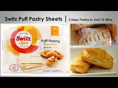 Switz Puff Pastry Sheets | Puff Pastry In Microwave Convention | Ready in 15 Minutes | Crispy Puffs