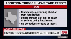 Hear what abortion clinic is doing as trigger laws effectively banning abortions take effect