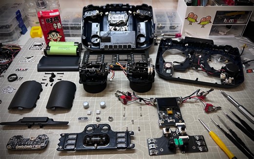 T20s gemini遥控器拆解更换面板教程