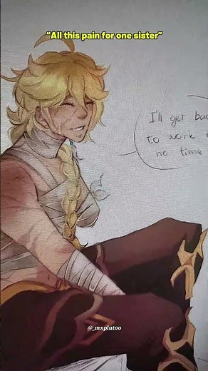 “even broken, he keeps going 😭” #genshin #genshinimpact #aether #zzz