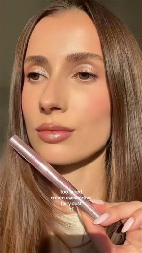 Too Faced fairy dust🧚 #makeup #makeuptips #makeuptutorial #eyeshadow