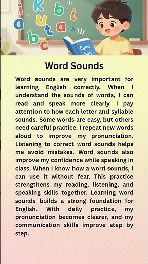 Word Sounds 🔤🔊 | Improve English Pronunciation and Reading #shorts #pronunciationpractice #reading