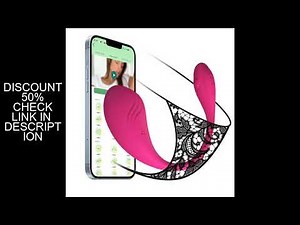 Wireless Bluetooth G Spot Vibrator for Women Dildo APP Remote Control Wear Vibrating Egg Clit Female