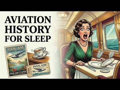 What Crossing the Pacific on the 1930s Pan Am CLIPPER Was REALLY Like | Aviation History for Sleep