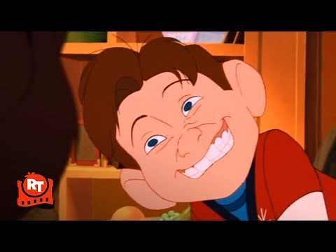 The Iron Giant - The Iron Giant Comes to Dinner Scene