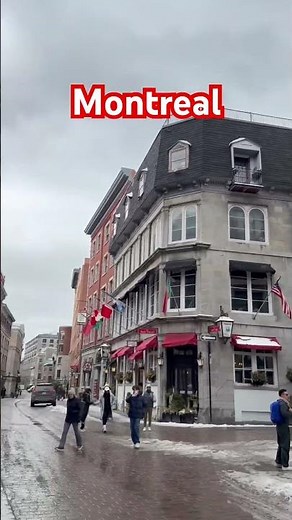 Walking in Montreal City, Old Montreal | CANADA 🇨🇦 4K