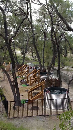 Look who’s back? 👣 #TalarooHotSprings has officially reopened for the season and yes, the tubs are hot, the skies are wide and the stories run deep. From soaking in ancient spring waters to connecting with Ewamian culture on Country, this is one of those rare places that will stay with you long after you leave. Find Out More https://bit.ly/4jiRZT6 📸 Talaroo ID Aerial views of steam rising from hot springs in the outback. Guests walk along a boardwalk, soak in clawfoot tubs and natural pools, a