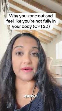 Why you zone out and feel detached (CPTSD dissociation explained) #cptsd #complexptsd #cptsdrecovery