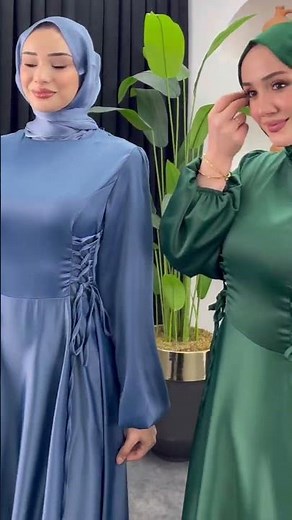 Afra saten elbise modelleri | nikah düğün elbisesi #tesetturkombin