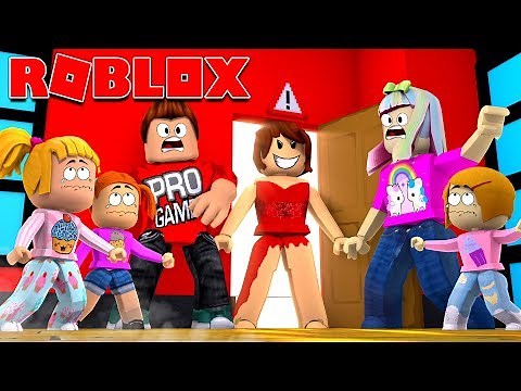 Roblox Family | Survive The Red Dress Girl!