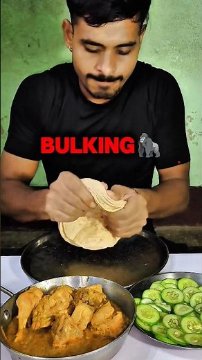 Bulking (Day 28) 💪💯 #shortsfeed #bulking #transformation